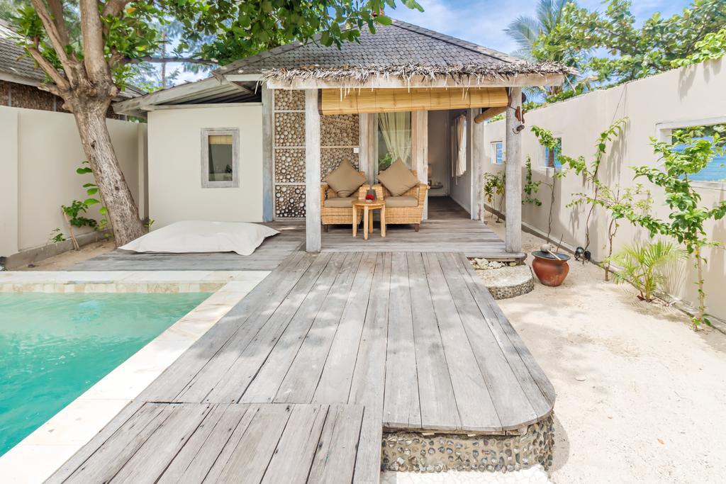 Avia Villa Resort Gili Meno Exterior photo