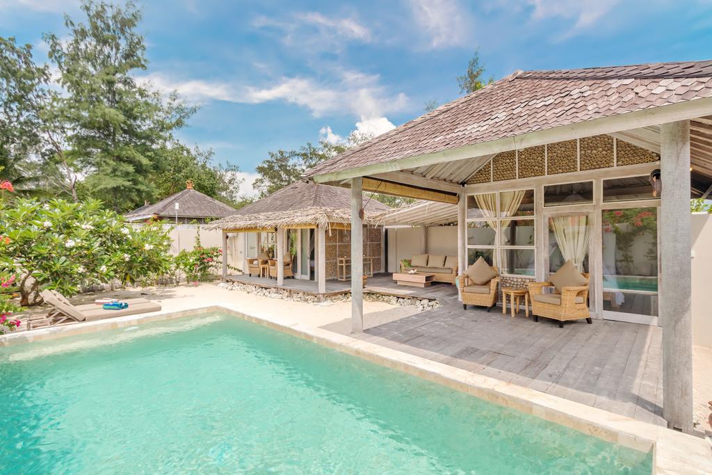 Avia Villa Resort Gili Meno Exterior photo