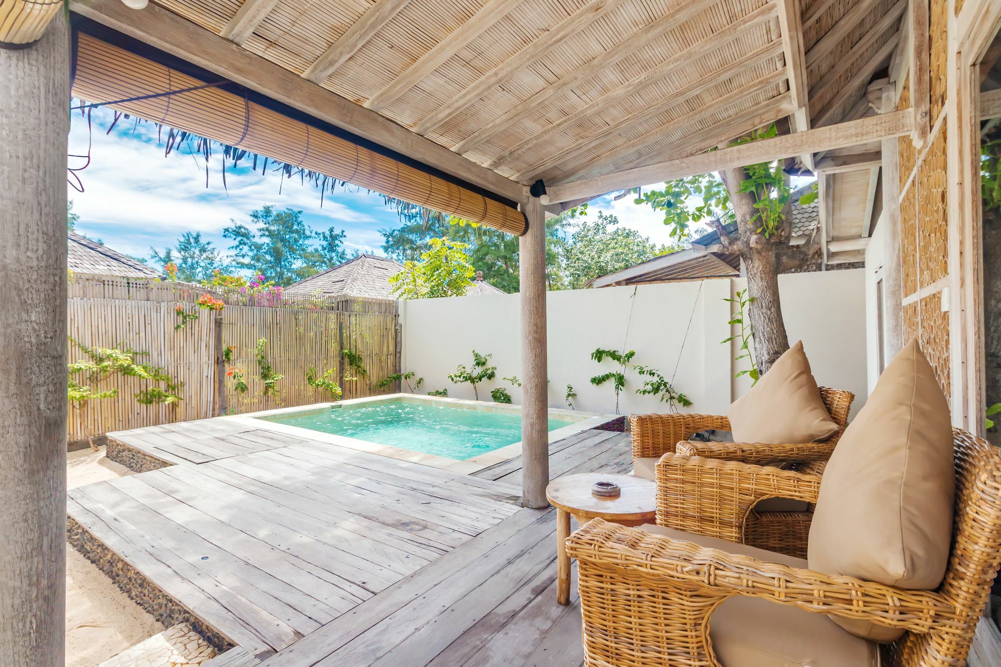 Avia Villa Resort Gili Meno Exterior photo