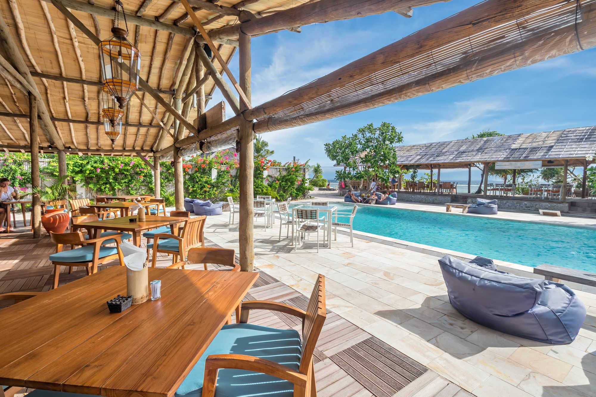 Avia Villa Resort Gili Meno Exterior photo
