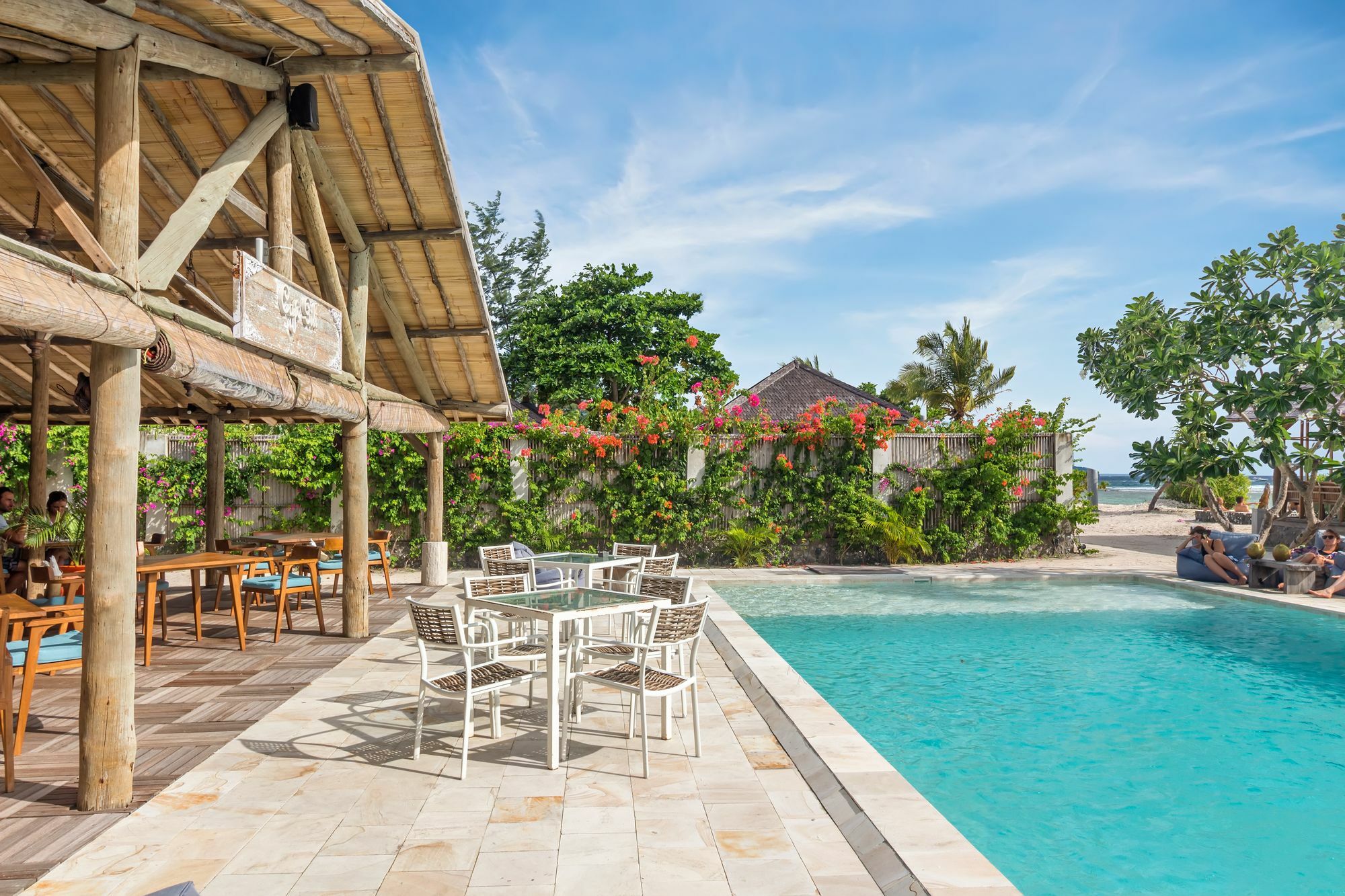 Avia Villa Resort Gili Meno Exterior photo