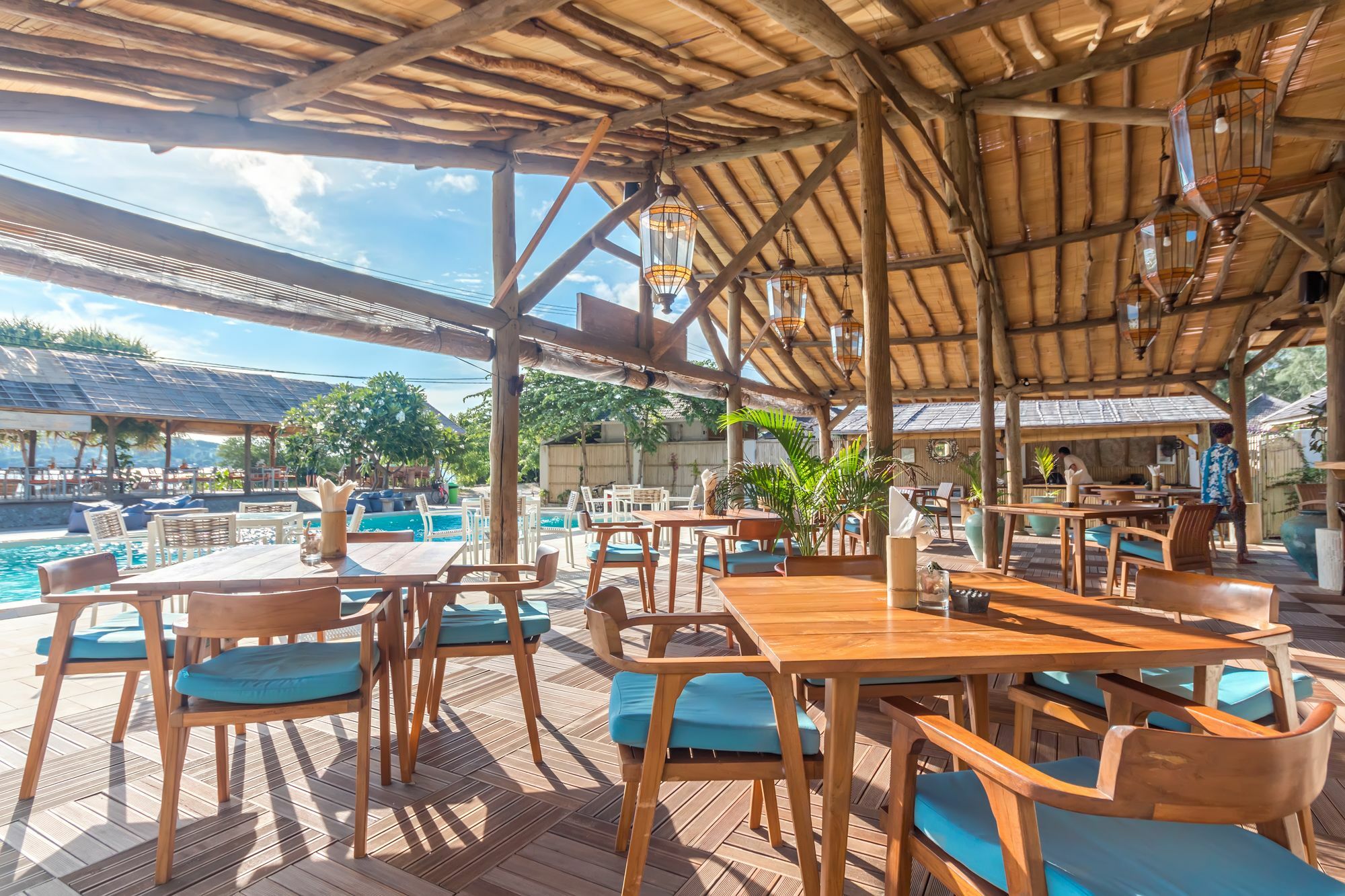 Avia Villa Resort Gili Meno Exterior photo